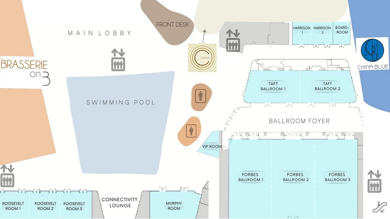 Conrad Manila Floor Map